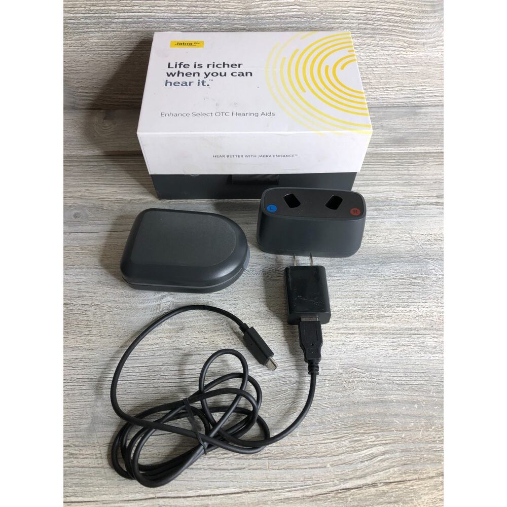 Jabra Enhance Select 50R OTC Hearing Aids – Silver Parts no code